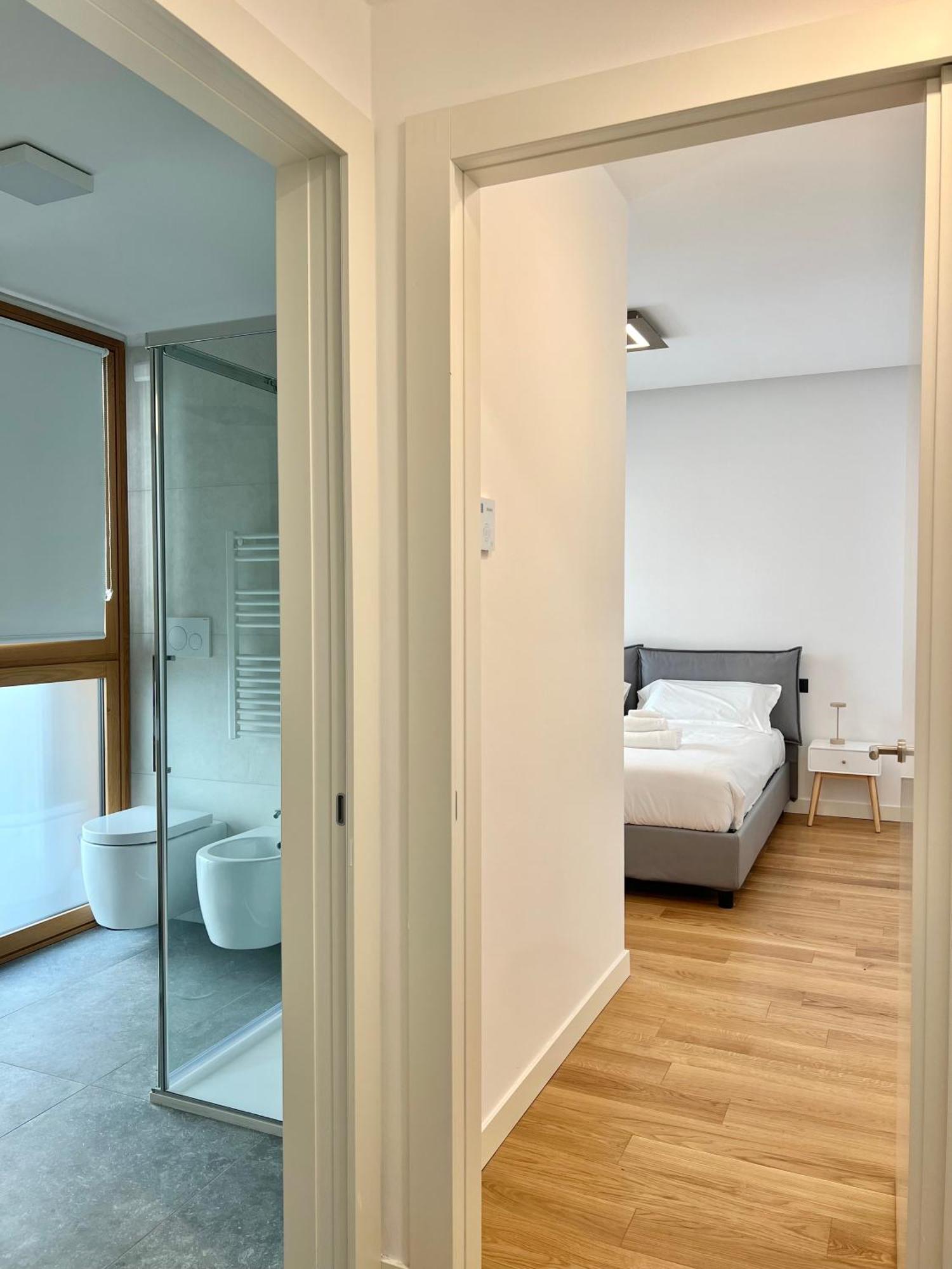 Comecasa Modern Terraced & Palestra Apartment Milánó Kültér fotó